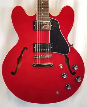 Полуакустическая электрогитара Epiphone ES-335, Cherry 2023 EIES335CHNH1