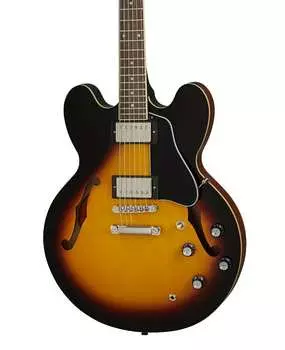 Полуакустическая электрогитара Epiphone ES-335, Vintage Sunburst EIES335VSNH1