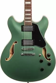 Полуакустическая электрогитара Ibanez Artcore AS73OLM - оливковый металлик