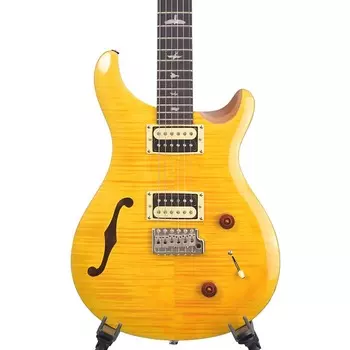 Полуакустическая электрогитара PRS SE Customer 22 — желтый Сантана (7 фунтов 1 унция) CU2SHSY