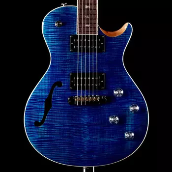 Полуакустическая электрогитара PRS SE Zach Myers - Myers Blue PRS SE Zach Myers Semi-Hollow Electric Guitar