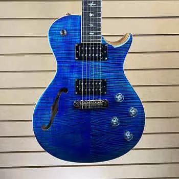 Полуакустическая электрогитара PRS SE Zach Myers - Myers Blue с чехлом + БЕСПЛАТНАЯ доставка #201 SE Zach Myers Semi-Hollow Electric Guitar