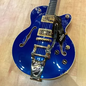 Полуакустическая гитара с центральным блоком Gretsch G6659TG Players Edition Broadkaster Jr. G6659TG Players Edition Broadkaster Jr. Center Block Semi-Hollow Guitar