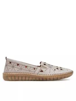 Полуботинки 840073 Manitu, бежевый