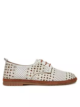 Полуботинки 840136 Manitu, белый