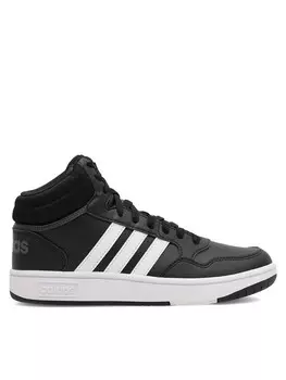 Полуботинки adidasHOOPSMID3.0KGW0402,черный