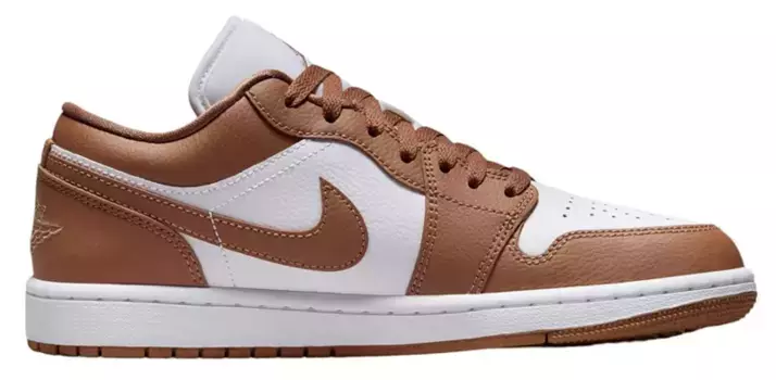 Полуботинки Air Jordan 1, цвет Archaeo Brwn/White