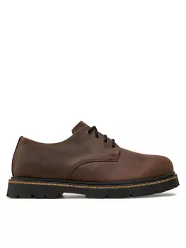 Полуботинки Birkenstock Highwood Lace Low Leoi 1028093, коричневый