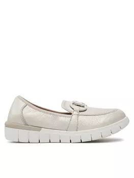 Полуботинки Caprice, экрю