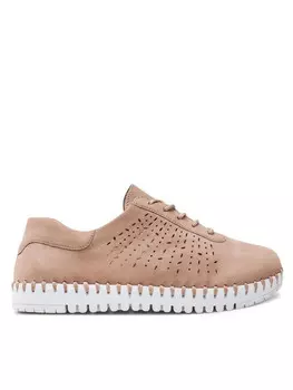 Полуботинки Caprice, бежевый