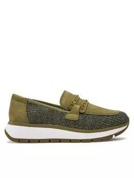 Полуботинки Caprice, хаки