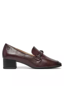 Полуботинки Caprice, темно-красный