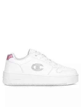 Полуботинки Champion RD18 PLAT GLITTER G GS S32872-WW010, белый