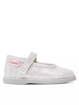 Полуботинки Cienta, серебро