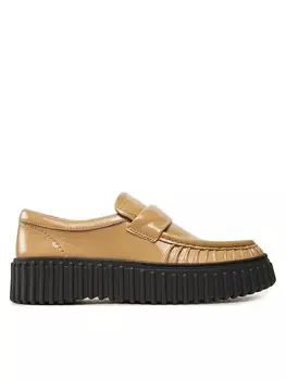 Полуботинки Clarks, бежевый