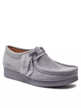 Полуботинки Clarks, фиолетовый