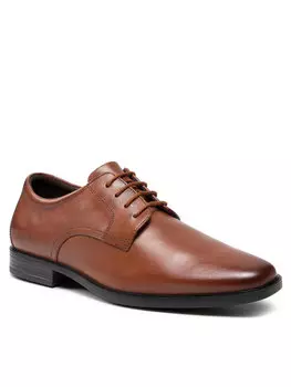 Полуботинки Clarks, коричневый