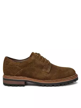 Полуботинки Clarks, коричневый