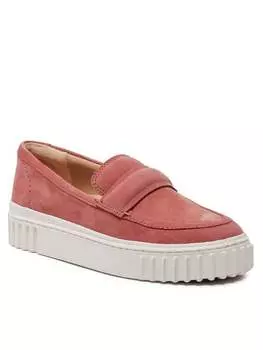 Полуботинки Clarks, розовый