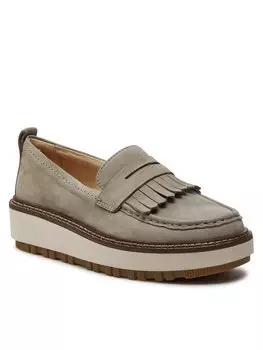Полуботинки Clarks, серый