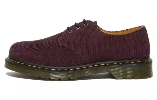 Полуботинки Dr.Martens 1461 Corduroy Shoes 'Wine Red'
