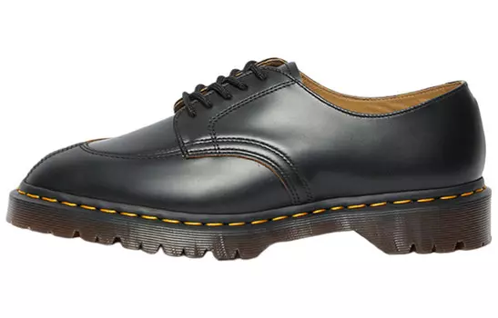 Полуботинки Dr.Martens 2046 Vintage Smooth Leather 'Black'