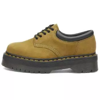 Полуботинки Dr. Martens 8053 Quad Tumbled, зеленый