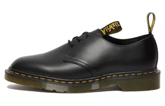 Полуботинки Dr.Martens X Engineered Garments 1461 'Black Smooth'