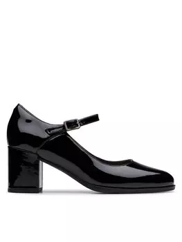 Полуботинки Freva 55 Strap 26181337 Clarks, черный
