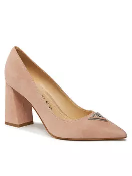 Полуботинки Guess, розовый