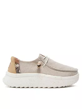 Полуботинки Hey Dude, бежевый