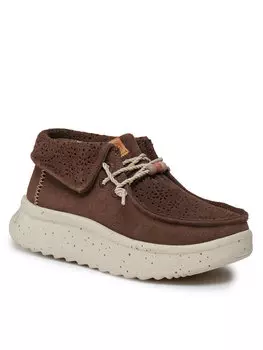 Полуботинки Hey Dude, коричневый