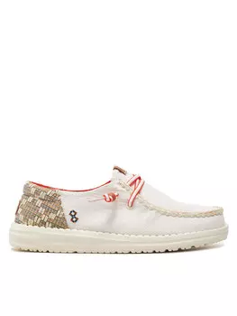 Полуботинки Hey Dude Wendy Funk Jacquard 40736-205, экрю