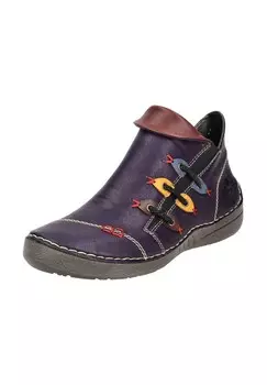 Полуботинки из искусственной кожи Rieker, цвет Aubergine