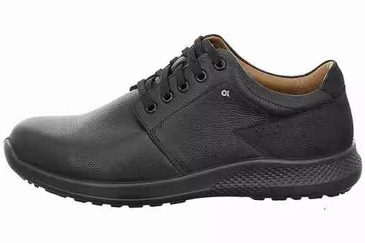 Полуботинки Jomos кожаные, черный