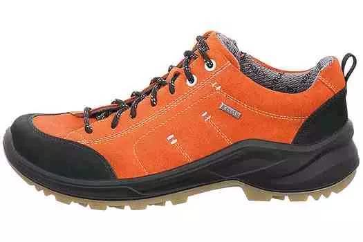 Полуботинки Jomos на шнуровке, оранжевый/черный