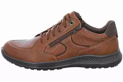 Полуботинки Jomos с молнией, коричневый