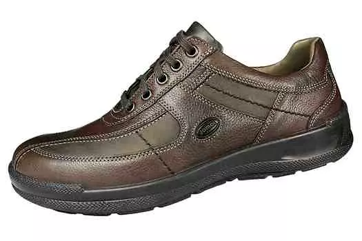 Полуботинки Jomos на толстой подошве, коричневый