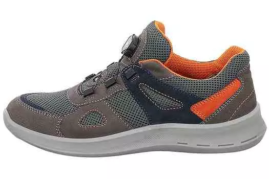 Полуботинки Jomos спортивные, серый/оранжевый