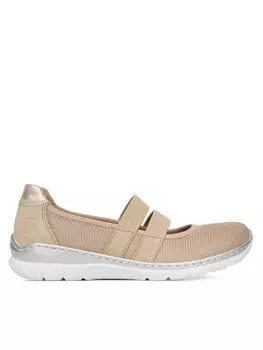 Полуботинки L3281-62 Rieker, бежевый