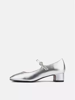 Полуботинки L37, серебряный