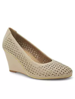 Полуботинки Lasocki, бежевый