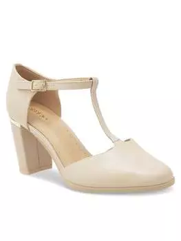 Полуботинки Lasocki, бежевый