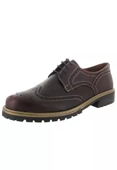 Полуботинки MANZ, коричневый