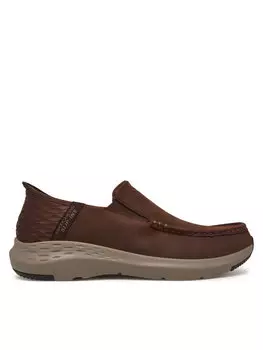 Полуботинки Oswin 204866 Skechers, коричневый