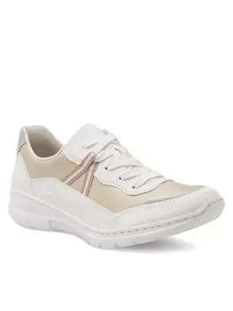 Полуботинки Rieker, белый