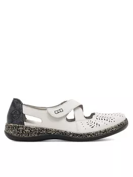 Полуботинки Rieker, белый