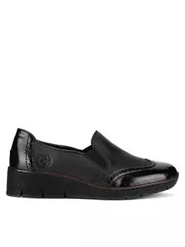 Полуботинки Rieker, черный