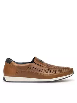 Полуботинки Rieker, коричневый