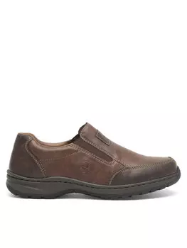 Полуботинки Rieker, коричневый